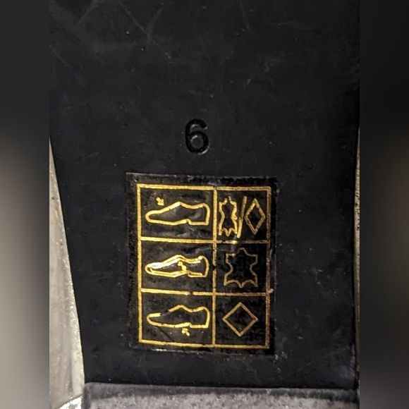 EUC Jeffrey Campbell clear pointed toe silver inner sole clear heeled kitten - Picture 4 of 8